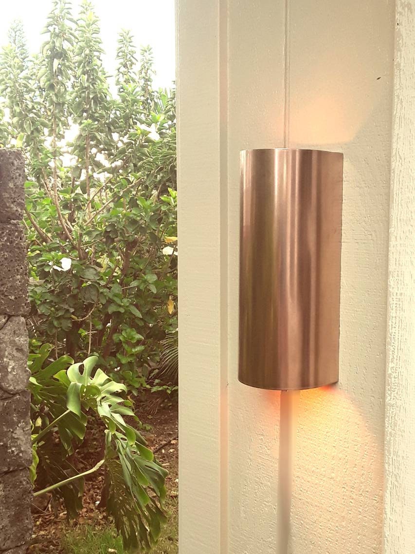 Copper Light / Raw Copper Light Sconce shops / 8