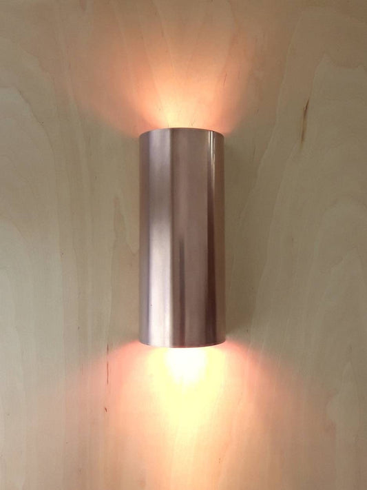 Half-round Copper Sconce Light